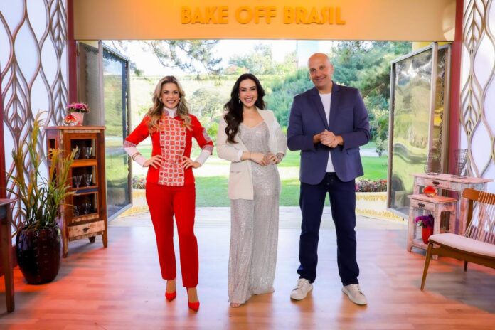 Apresentadora e jurados do Bake Off Brasil