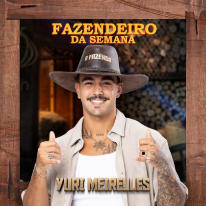 Yuri Meireles é o novo fazendeiro. O peão levou a melhor na prova e conquistou a liderança