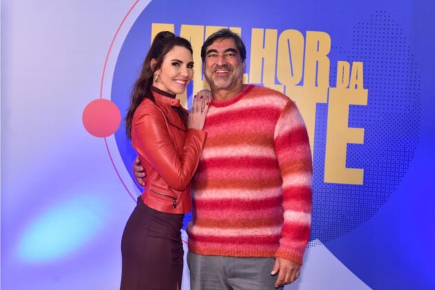 Glenda Kozlowski e Zeca Camargo