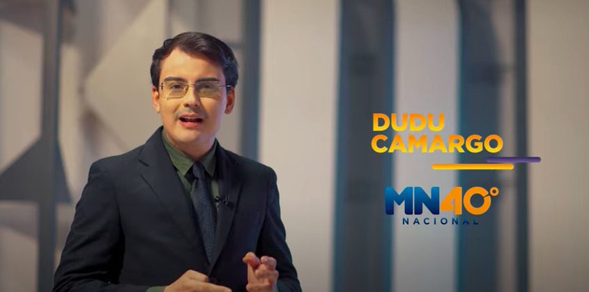 Dudu Camargo na chamada do MM 40 graus