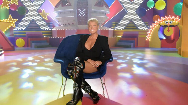 Xuxa no cenário do documentário