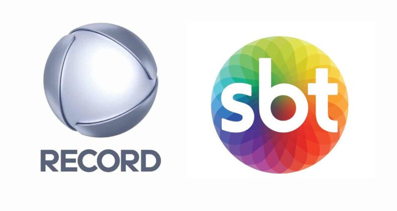 Logos Record e SBT