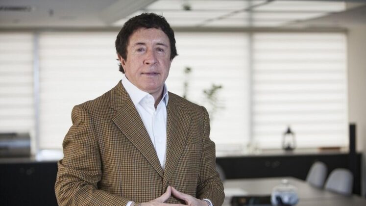 Walter Zagari no escritório