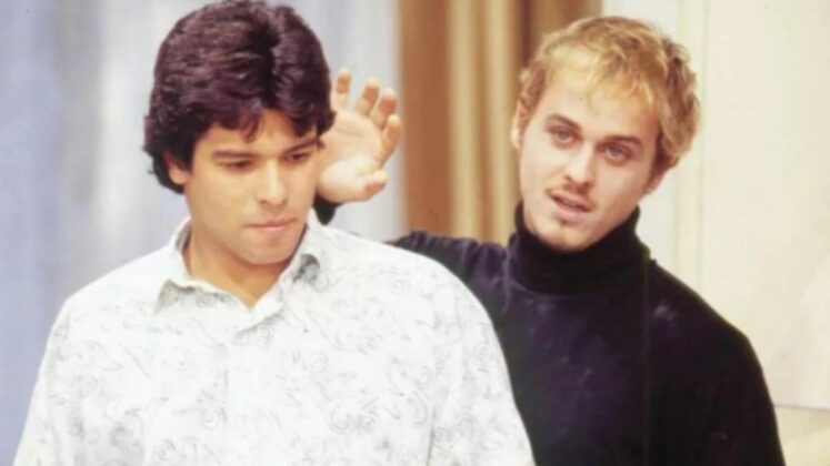 Maurício Mattar e Guilherme Fontes em A Viagem