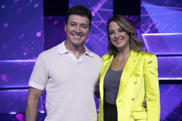 Rodrigo Faro e Ticiane Pinheiro no Canta Comigo Teen