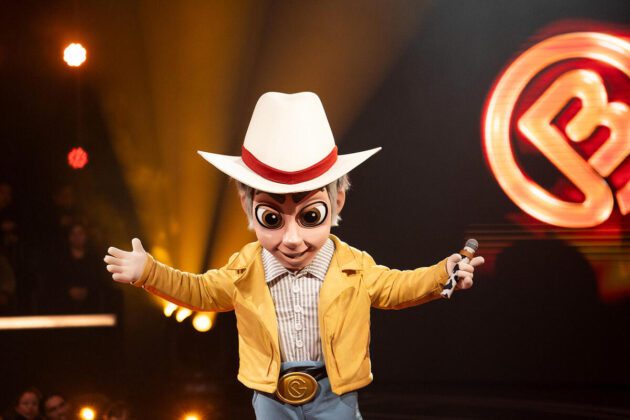 Personagem Bruno Mezenda, no The Masked Singer Brasil, programa da Globo