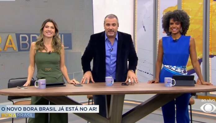 Apresentadores do Bora Brasil