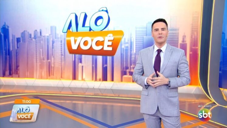 Bacci no cenário do Alo Você